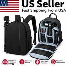 Waterproof Camera Backpack Shoulder Bag for Canon Nikon and Sony DSLR Cameras picture