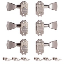 Kluson 3+3 Revolution Series G-Mount Tuners, Nickel picture