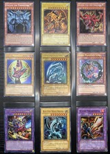 Vintage Yu-Gi-Oh Binder Collection Blue-Eyes Dark Magician Gods SDK-001 picture