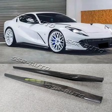 For 2018-24 Ferrari 812 GTS Superfast Real Carbon Fiber Bodykits Side Skirts picture