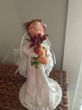 Annalee Dolls “Blushing Bride” Vintage 1997 Brand New With Tags Soft Sculpture picture
