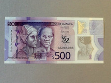 Jamaica 500 Dollars P-98 2022 picture