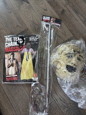 The Texas Chainsaw Massacre Leatherface  Costume Set Kids Mask , outfit,🪝Hook picture
