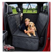 Hard Bottom Dog Car Seat Cover for Trucks SUVs (330lbs Capacity), Back Seat XXL picture
