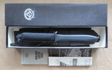 Vintage EK Swat-4 Fixed Blade Knife Sterile/Unmarked with Box picture