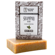 Taconic Shave Bay Rum Handcrafted Shampoo Bar - 100% Natural & Organic picture