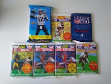 Panini Score NFL Football Sealed Pack Lot 6 Packs/16 Cards 1990 Series 1 & 2 picture