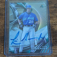 Topps 2016 High Tek Autographs Luis Gonzalez HT-LG Auto Arizona Diamondbacks picture