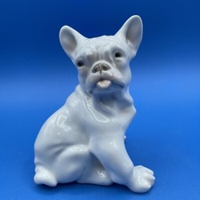 BING & GRONDAHL DENMARK FRENCH BULLDOG PORCELAIN DOG FIGURINE #1983, 1902-1914 picture