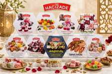 Turkish Delight Hacizade Lokum from Turkey Nougat Malban Assorted Mix  250g picture