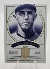 2012 National Treasures Lefty Williams  Relic Bat Black Sox #140 4/99 picture