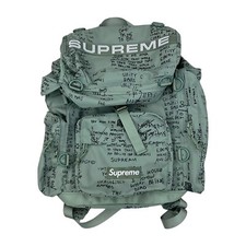 Supreme SS23 Military Field Box Backpack Olive Gonz Green picture