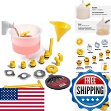 Thorstone 16-Piece No-Spill Coolant Funnel Kit picture