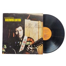 AUTOGRAPHED 1960s Sherwin Linton – My Kind Of Song 223 LP33 picture