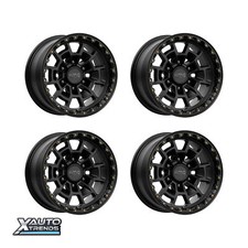 KMC KM718 Summit Satin Black 16X8 6X139.7 00mm (Set of 4) picture