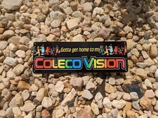 Coleco Vision Classic Gaming Mario Donkey Kong Metal Sign  4x12 50210 picture