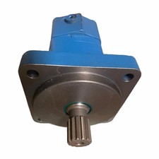 AGT BM5-80 Hydraulic Cycloidal Motor For Skid Steer Brush Cutter Attachment Blue picture