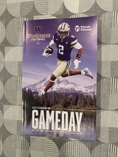 2026 UW Washington Huskies Iowa Hawkeyes Football Program 10/9 Dezmen Roebuck picture