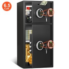 Kavey 6.5 Cub Extra Large Digital Safe with Adjustable Shelf & Dual Alarm System picture