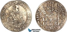 AM636, Germany, Saxony, August I, Taler 1585/85, Levantine imitation? Silver, XF picture
