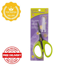 Karen Kay Buckley 4-Inch Perfect Scissors Micro Serrated Blade Green (51220) picture