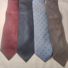 Kamakura Maker's Shirt RARE Tie Yamanashi Fabric Made in France & Italy Lot of 4 picture