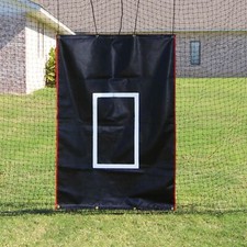 Jones-Sports 4' x 6' Heavy-Duty Vinyl Backstop with Target for Batting Cages picture
