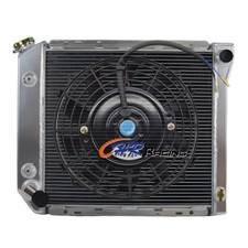 #916 Aluminum Radiator+Fan for 1983-1984 Ford Bronco II/ Ranger Cologne V6 2.8L picture