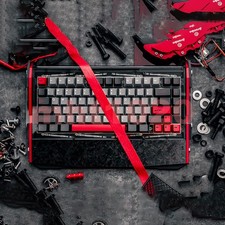 New Angry Miao Black Diamond 75 RT mechanical keyboard black red / delivery fast picture