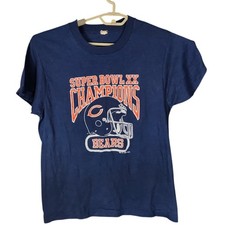 Vintage 1985 Chicago Bears Superbowl T Men's Large picture