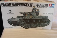1/35 Scale, Tamiya, Panzerkampfwagen IV Ausf.D German Tank, #MM-196A BN open box picture