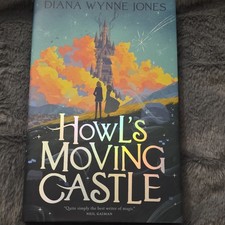 HOWL'S MOVING CASTLE by Diana Wynne Jones FAIRYLOOT EXCLUSIVE HC ~ Sprayed Edges picture