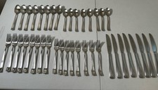40 Piece Set Satin Moda Stainless by Oneida 18/10 picture