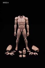 US MX02-A 1/6 Male Body Model Toy Flexible Standard Muscle Fit 12
