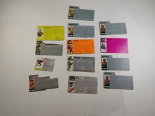 Original GI Joe 13 Lot 80s 90s ACTION FIGURE File Cards Some Doubles picture