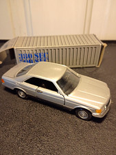 NZG Mercedes-Benz 380 SEC/500 SEC 1:35 Silver Diecast w/ Opening Parts picture