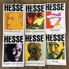 Vintage Hermann Hesse Paperback Volumes Lot of 7 Books Noonday Press Editions +1 picture