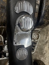 Yamaha Banshee Vintage Billet Stator Cover, Water pump Cover, And Clutch Insert picture