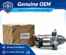 Starter GENUINE OEM PART 2007-2022 Tundra,Sequoia,Land Cruiser 5.7L 28100-38080 picture