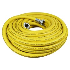 Interstate Pneumatics Jack Hammer Yellow Rubber Hose 3/4 Inch X 50Ft 300 Psi picture