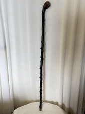 Antique Folk Art WALKING STICK Civil War Confederate Veteran Provenance 37in picture