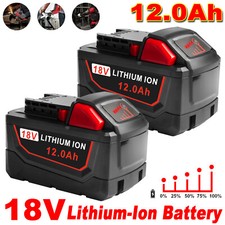 2PACK 12.0Ah For Milwaukee For M18 18V Extended Capacity Battery 48-11-1860 NEW picture