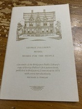 George Palliser's Model homes for the people: A facsimile 1978 Booklet picture