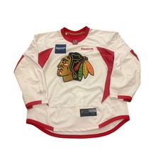 Reebok Chicago Blackhawks David Rundblad #5 NHL Practice Worn Hockey Jersey 56 picture