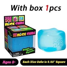 NEW NeeDoh Nice Cube Super Solid Squish Sensory Fidget Toy picture