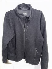Filson Black Ridgeway Polartec Full Zip Fleece Jacket Outdoors XL picture