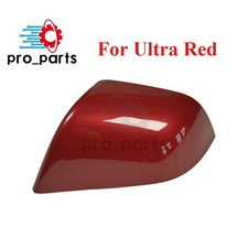 RED LEFT Side View Mirror For 1594112-00-B Tesla Model Y 2020-2024 Ultra Red picture