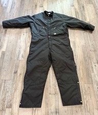 NWOT Carhartt Men’s Arctic Quilt Lined Yukon Extreme Coveralls X06 Black Sz 54T picture