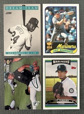 Ken Griffey Jr., 91, Jay Buhner ASR 89, G Sheffield 94, Joel Pineiro 06, 4 Cards picture