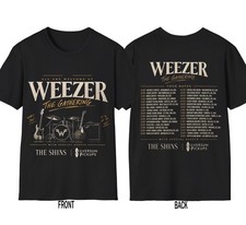 Weezer Tour 2026 Double Sided Inspired Unisex T-Shirt picture